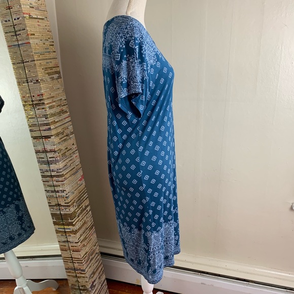Lucky Brand Printed T Shirt Dress size medium⭐️ - Picture 3 of 6